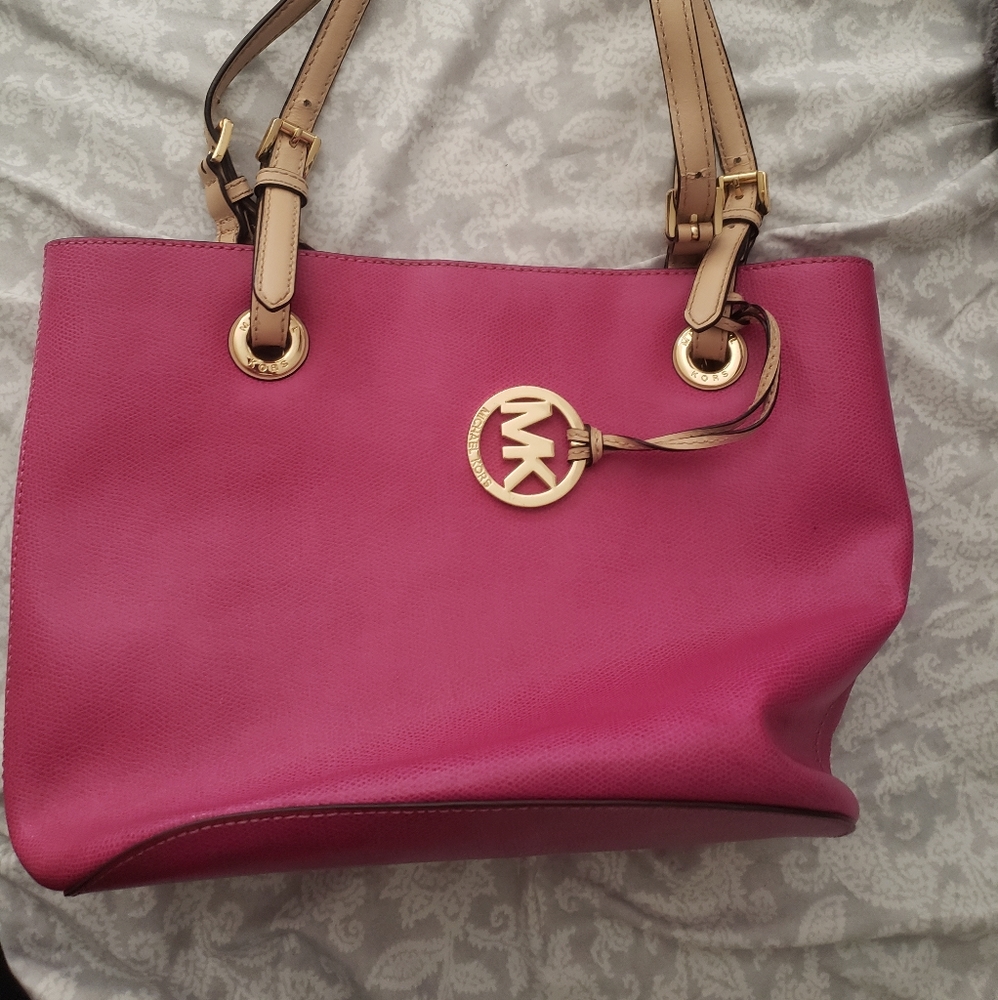 Hot Pink Michael Kors Tote